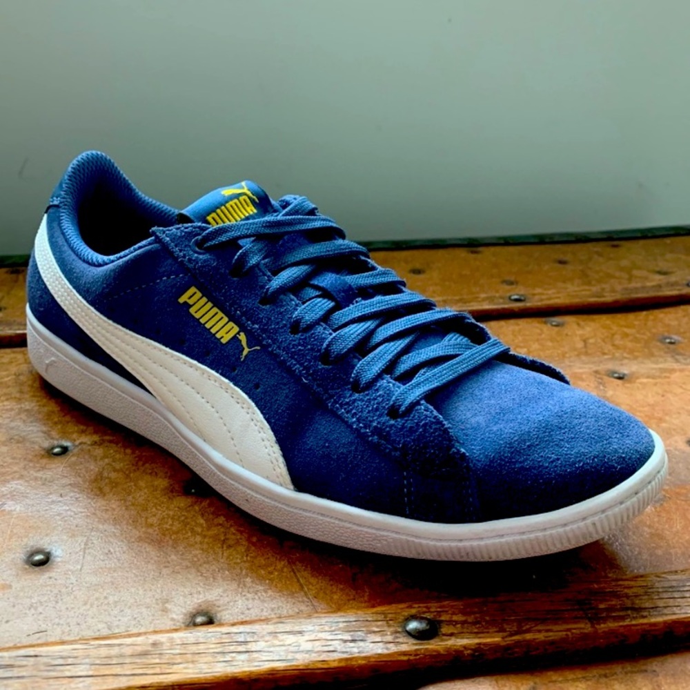 PUMA cobalt blue sneakers!